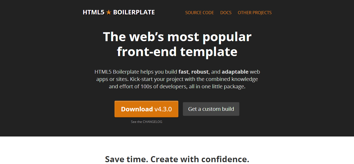 HTML5 Boilerplate  - The web s most popular front end template