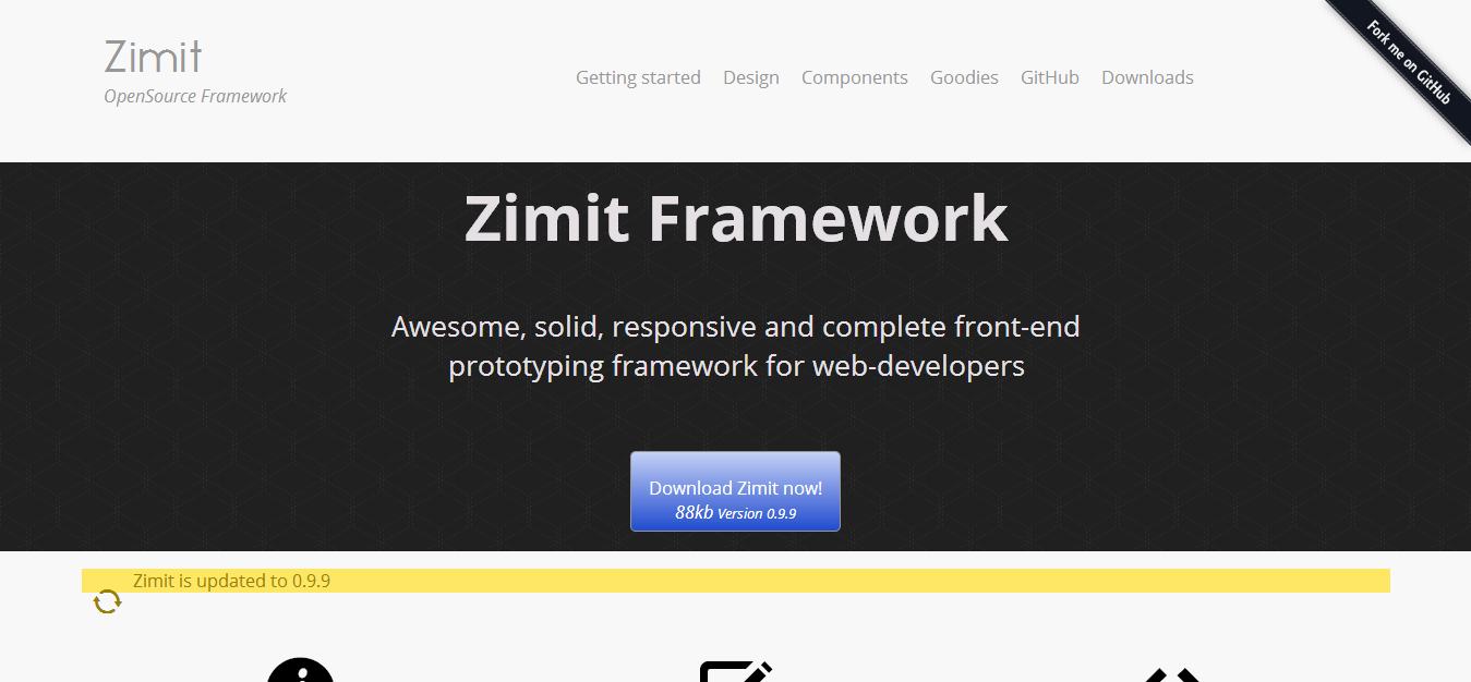 Zimit Framework - The consistent HTML5 framework